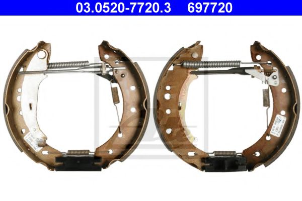 Тормозные колодки барабанные ATE 03.0520-7720.3