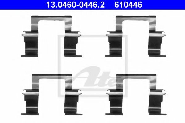 Скобы тормозных колодок ATE 13.0460-0446.2