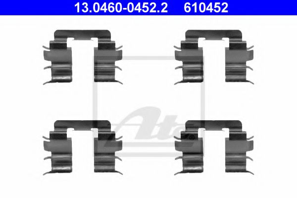 Скобы тормозных колодок ATE 13.0460-0452.2