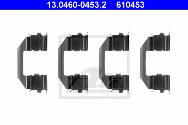 Скобы тормозных колодок ATE 13.0460-0453.2