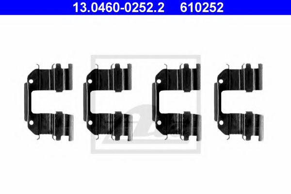 Скобы тормозных колодок ATE 13.0460-0252.2