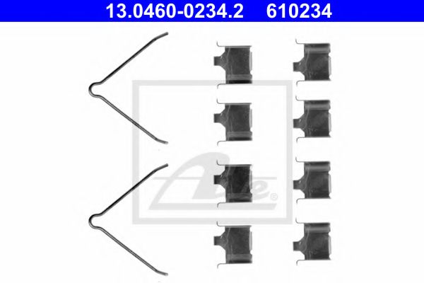 Скобы тормозных колодок ATE 13.0460-0234.2