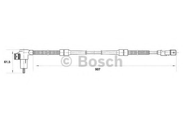 Датчик АБС BOSCH 0 265 006 504