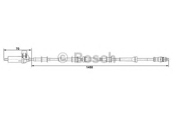 Датчик АБС BOSCH 0 265 006 689 Датчик АБС BOSCH 0 265 006 689
