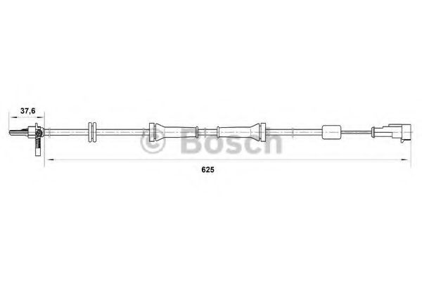 Датчик АБС BOSCH 0 265 007 018