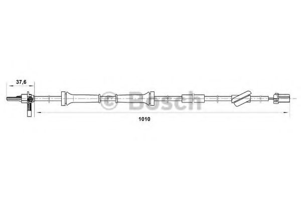 Датчик АБС BOSCH 0 265 007 022