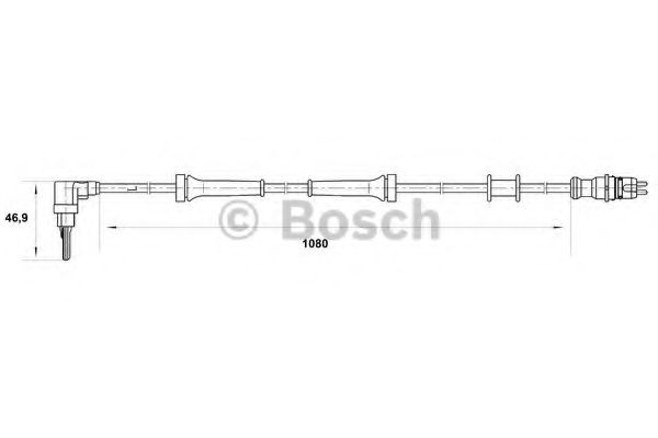 Датчик АБС BOSCH 0 265 007 073 Датчик АБС BOSCH 0 265 007 073