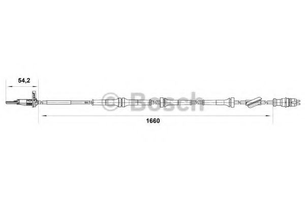 Датчик АБС BOSCH 0 265 007 513 Датчик АБС BOSCH 0 265 007 513