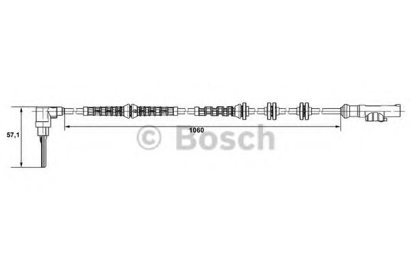 Датчик АБС BOSCH 0 265 007 685 Датчик АБС BOSCH 0 265 007 685
