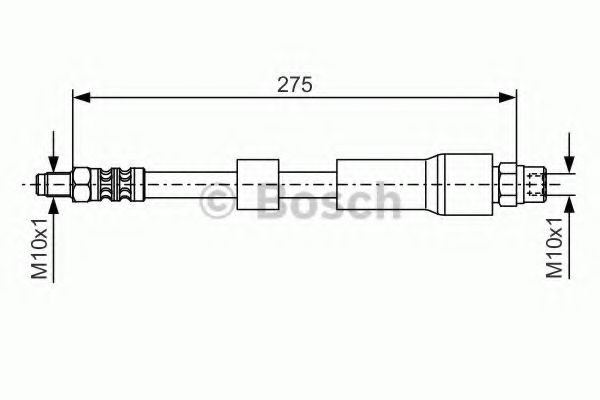 Тормозной шланг BOSCH 1 987 476 174