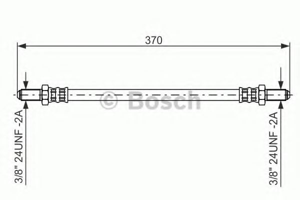 Тормозной шланг BOSCH 1 987 476 475