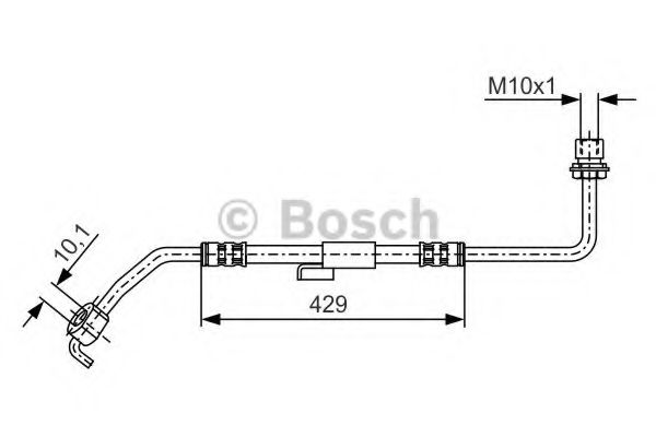 Тормозной шланг BOSCH 1 987 476 511