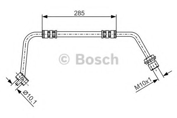 Тормозной шланг BOSCH 1 987 476 514