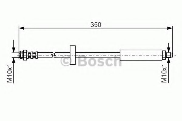 Тормозной шланг BOSCH 1 987 476 520
