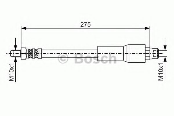 Тормозной шланг BOSCH 1 987 476 649