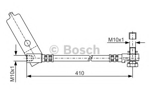 Тормозной шланг BOSCH 1 987 481 046
