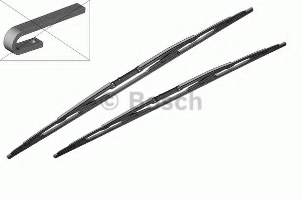 Щетка стеклоочистителя BOSCH 3 397 001 866