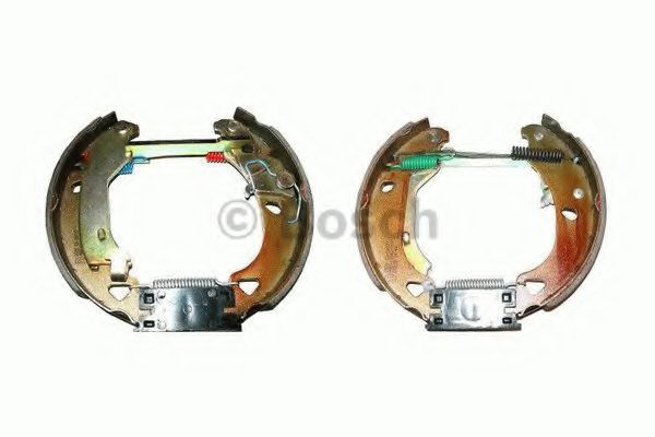 Тормозные колодки барабанные BOSCH 0 204 114 602