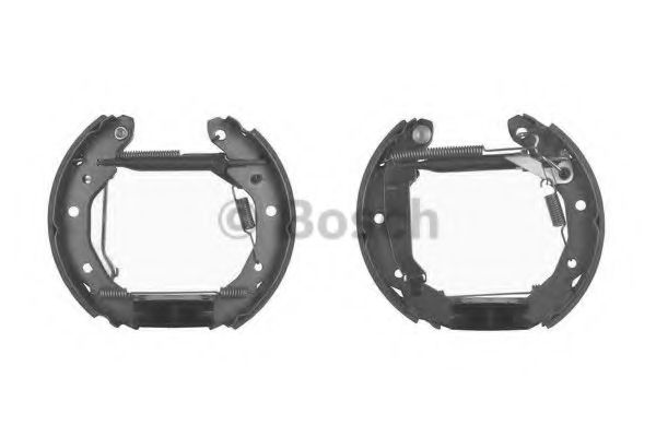 Тормозные колодки барабанные BOSCH 0 204 114 629