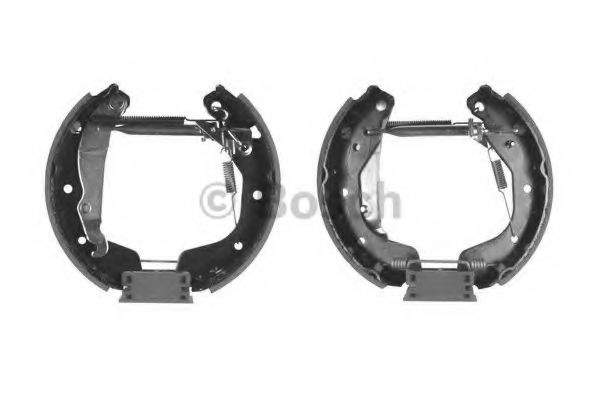 Тормозные колодки барабанные BOSCH 0 204 114 630