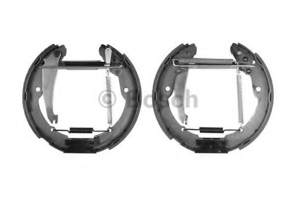 Тормозные колодки барабанные BOSCH 0 204 114 632