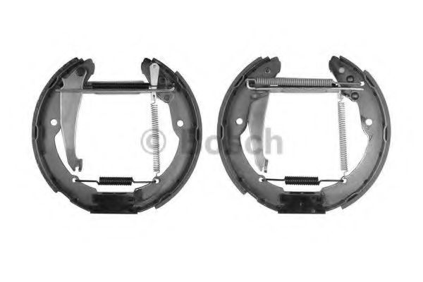 Тормозные колодки барабанные BOSCH 0 204 114 635