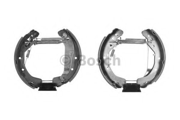 Тормозные колодки барабанные BOSCH 0 204 114 636