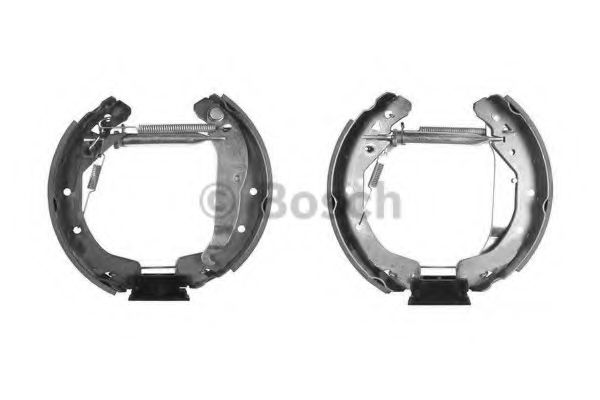 Тормозные колодки барабанные BOSCH 0 204 114 642