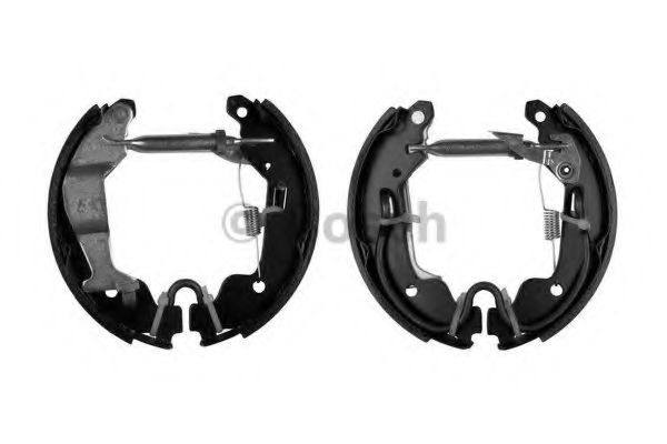 Тормозные колодки барабанные BOSCH 0 204 114 648
