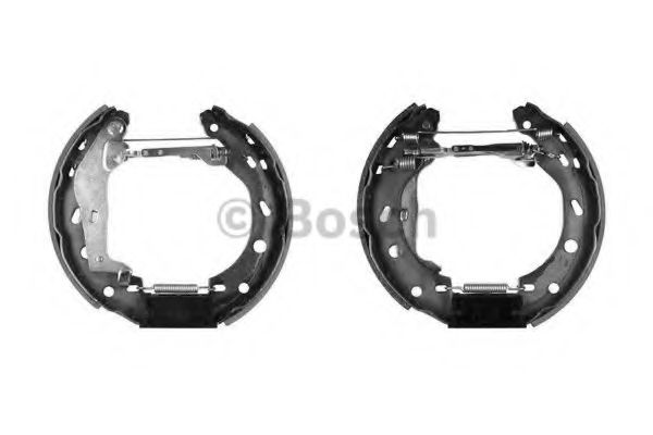 Тормозные колодки барабанные BOSCH 0 204 114 649