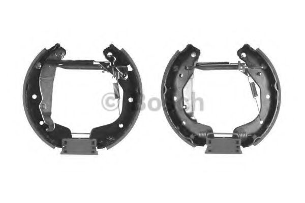 Тормозные колодки барабанные BOSCH 0 204 114 651