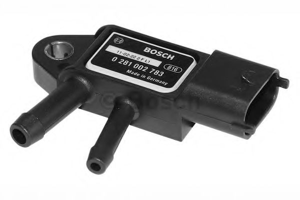 Датчик, давление выхлопных газов BOSCH 0 281 002 783