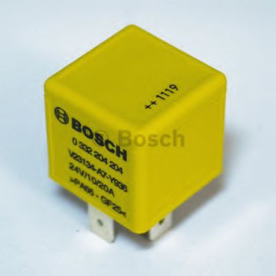 Реле, рабочий ток; Реле BOSCH 0 332 204 204 Реле, рабочий ток; Реле BOSCH 0 332 204 204