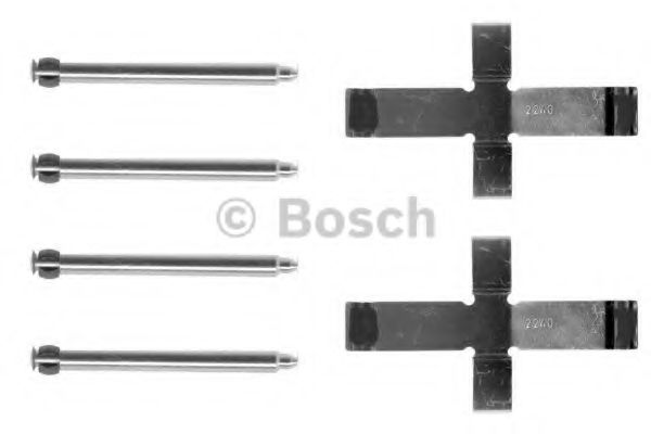 Скобы тормозных колодок BOSCH 1 987 474 091