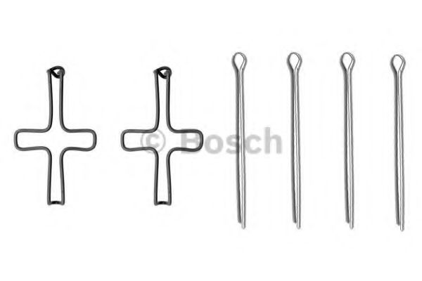 Скобы тормозных колодок BOSCH 1 987 474 162