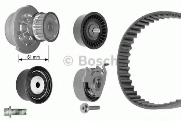 Комплект ГРМ с помпой BOSCH 1 987 948 739