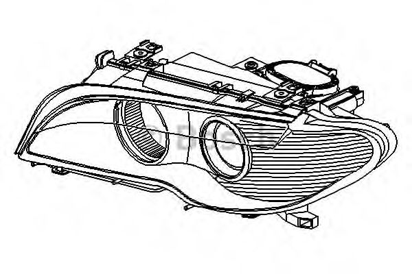 Основная фара BMW 63 12 6 920 605