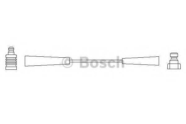 Провод зажигания BOSCH 0 986 356 055 Провод зажигания BOSCH 0 986 356 055