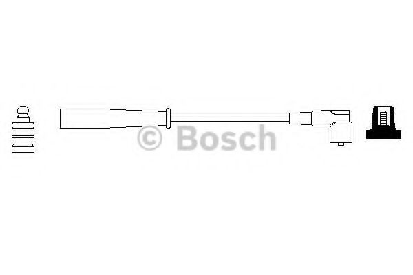 Провод зажигания BOSCH 0 986 356 128 Провод зажигания BOSCH 0 986 356 128