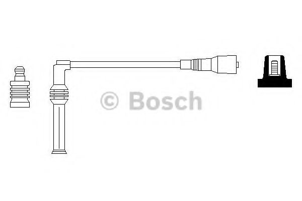Провод зажигания BOSCH 0 986 356 175