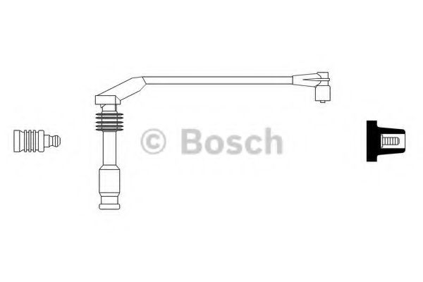 Провод зажигания BOSCH 0 986 356 243 Провод зажигания BOSCH 0 986 356 243