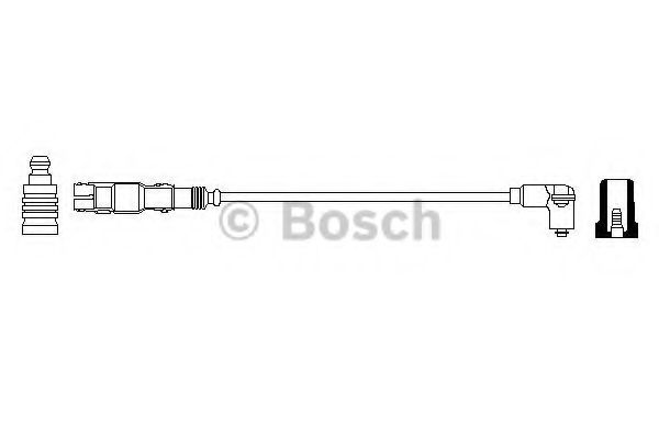 Провод зажигания BOSCH 0 986 357 717 Провод зажигания BOSCH 0 986 357 717