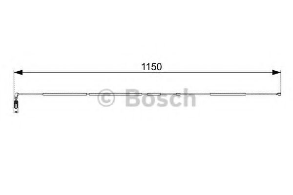 Датчик износа тормозных колодок BOSCH 1 987 473 004