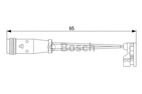Датчик износа тормозных колодок BOSCH 1 987 473 006