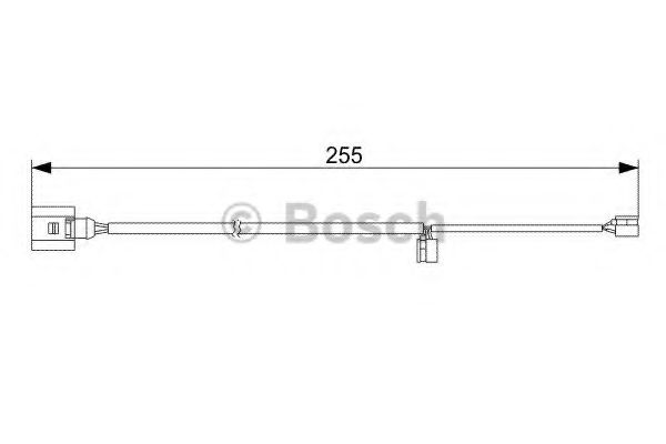 Датчик износа тормозных колодок BOSCH 1 987 473 013