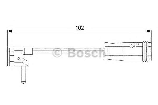 Датчик износа тормозных колодок BOSCH 1 987 473 019