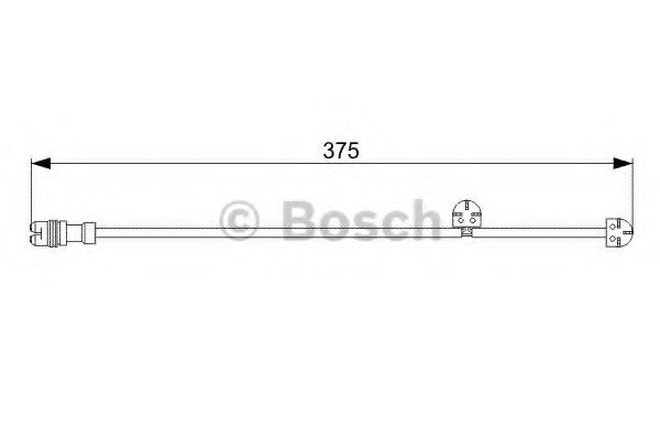 Датчик износа тормозных колодок BOSCH 1 987 473 024
