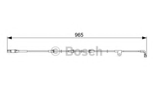 Датчик износа тормозных колодок BOSCH 1 987 473 027