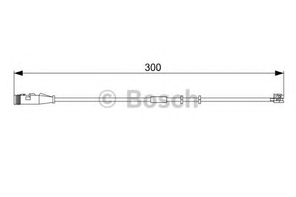 Датчик износа тормозных колодок BOSCH 1 987 473 033