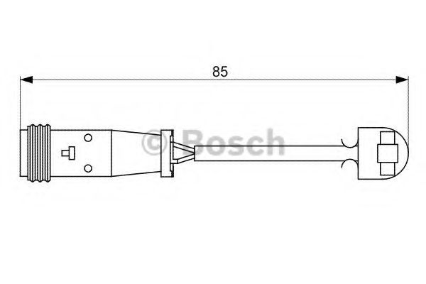 Датчик износа тормозных колодок BOSCH 1 987 473 038